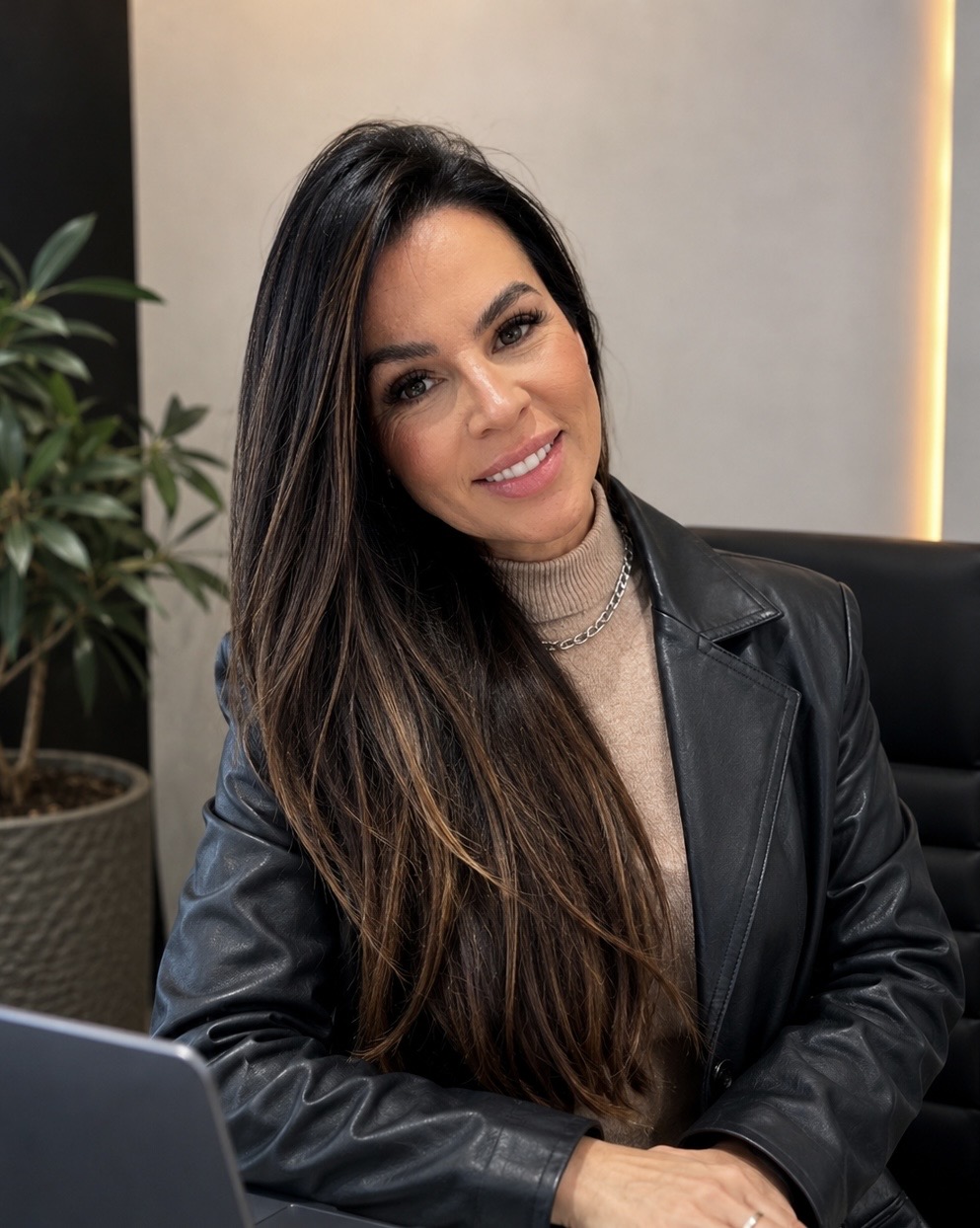 Michelle Pocharski, corretora de seguros